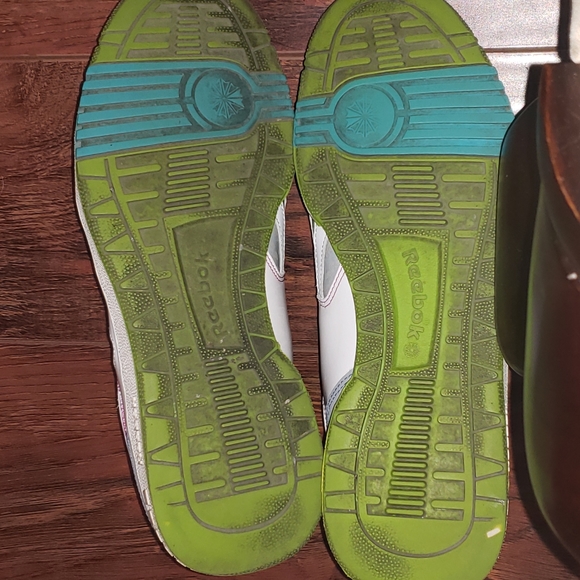 Reebok Pro Legacy RBC White/Silver-Red-Blue 4-321493 Rolland Berry - Picture 4 of 7